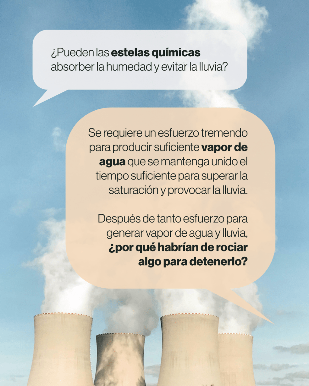 Una aclaración importante.